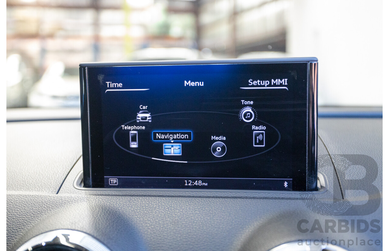 10/2014 Audi S3 2.0 TFSI QUATTRO (AWD) 8V MY14 4D Sedan Daytona Grey Pearl Turbo 2.0L