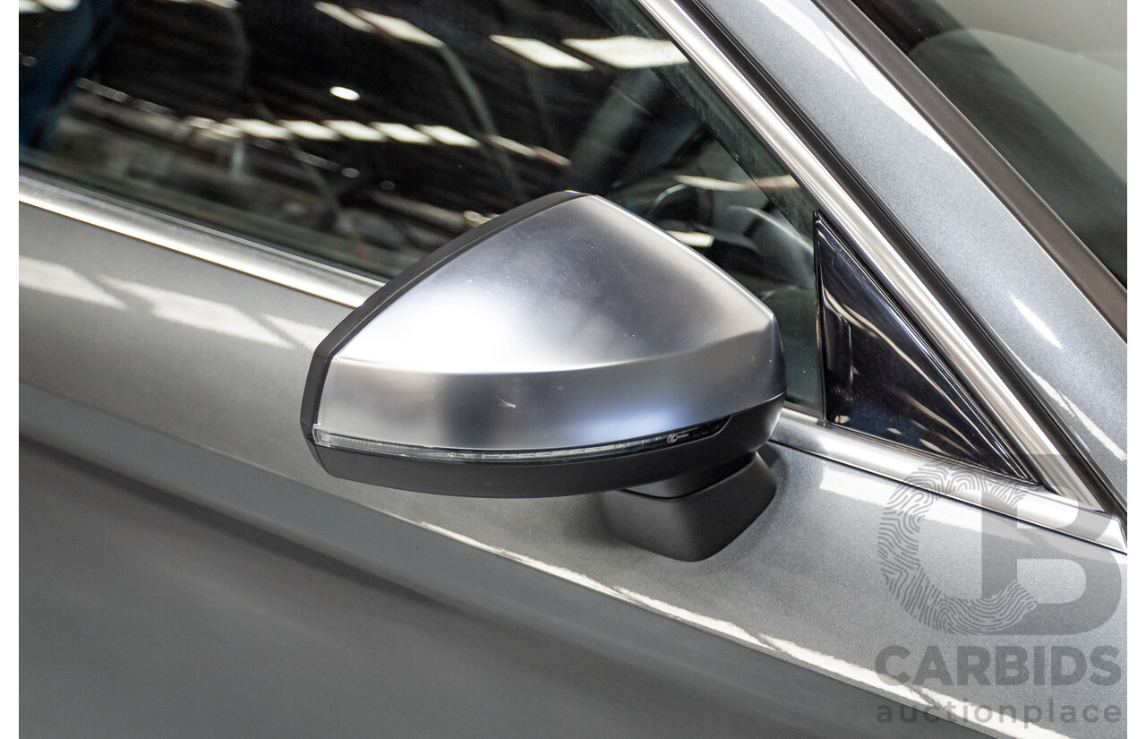 10/2014 Audi S3 2.0 TFSI Quattro (AWD) 8V MY14 4D Sedan Daytona Grey Pearl Turbo 2.0L