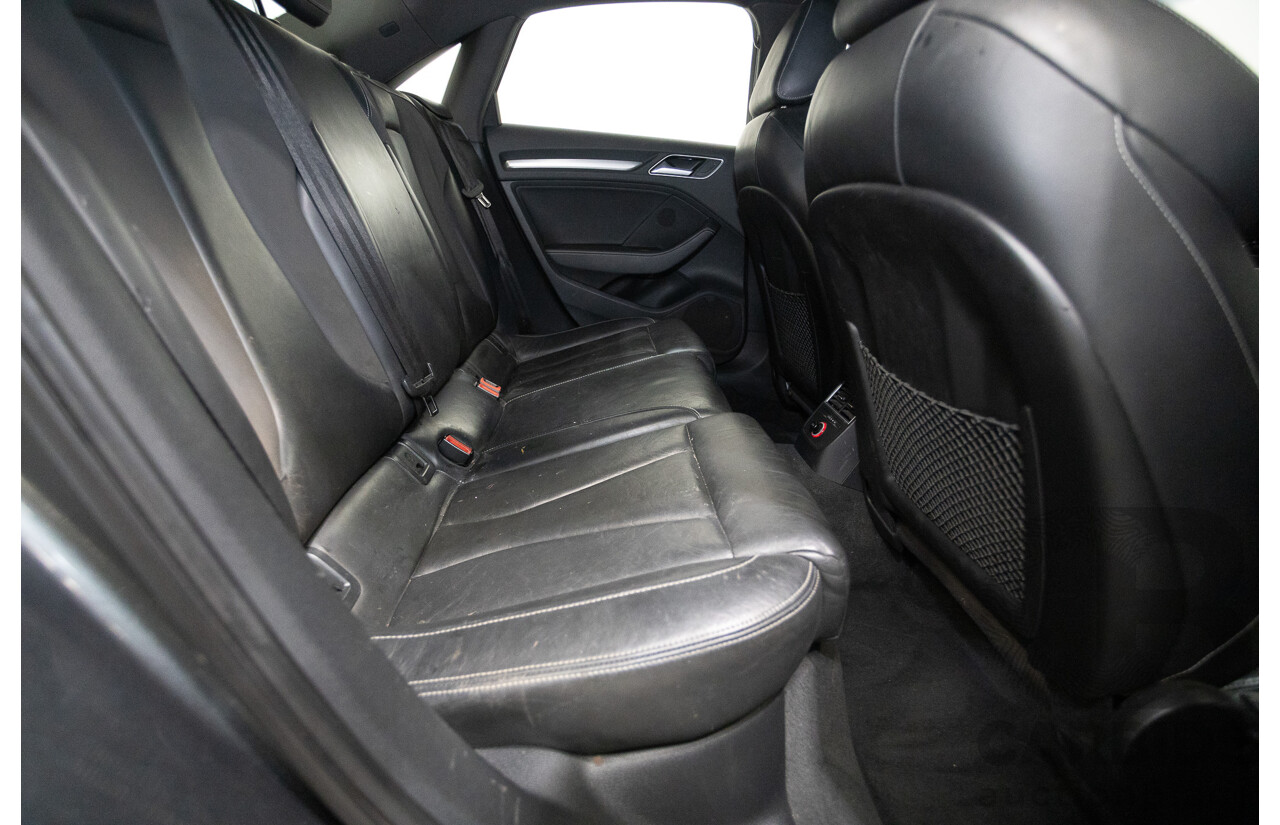 10/2014 Audi S3 2.0 TFSI Quattro (AWD) 8V MY14 4D Sedan Daytona Grey Pearl Turbo 2.0L