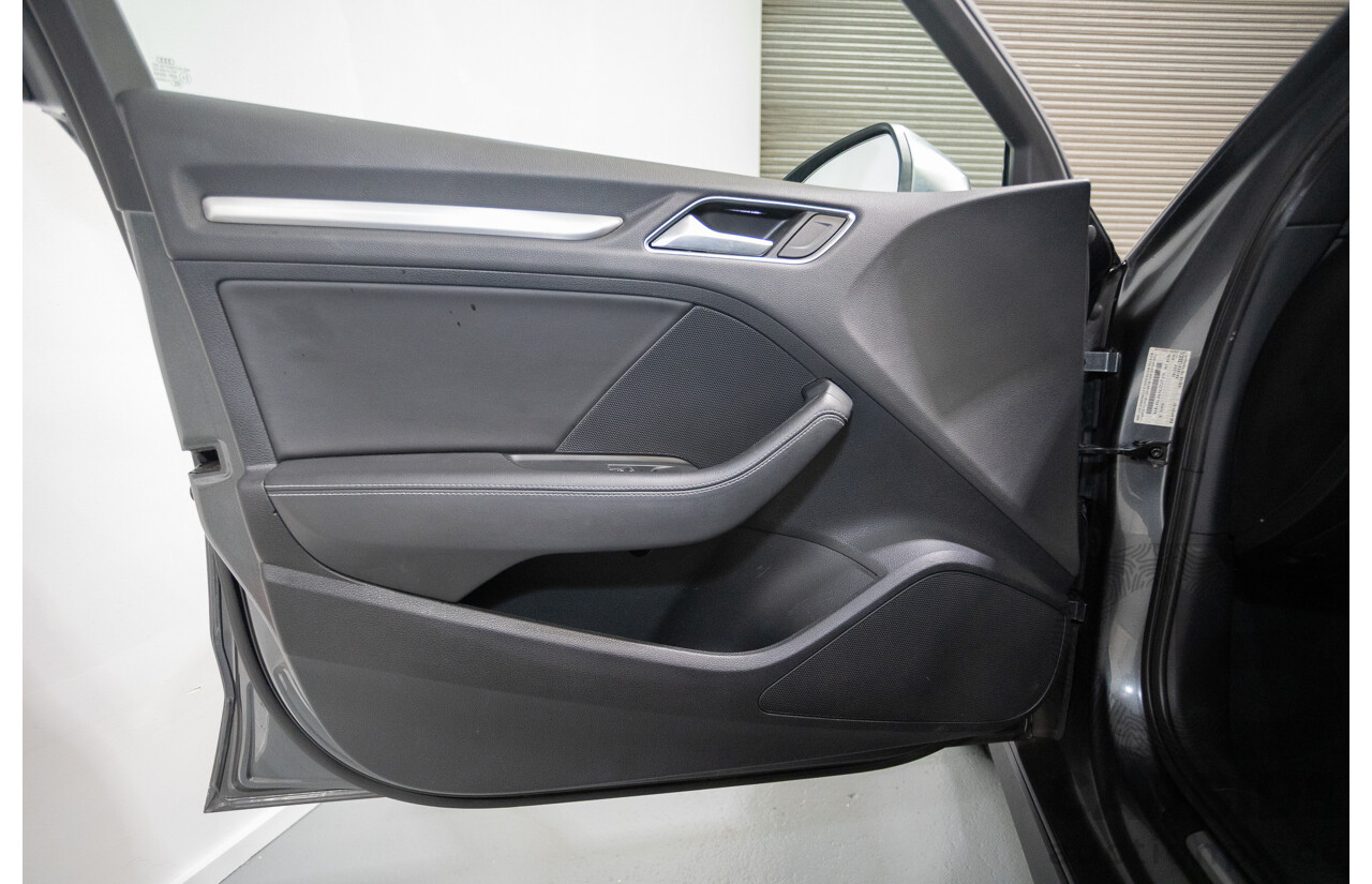 10/2014 Audi S3 2.0 TFSI Quattro (AWD) 8V MY14 4D Sedan Daytona Grey Pearl Turbo 2.0L