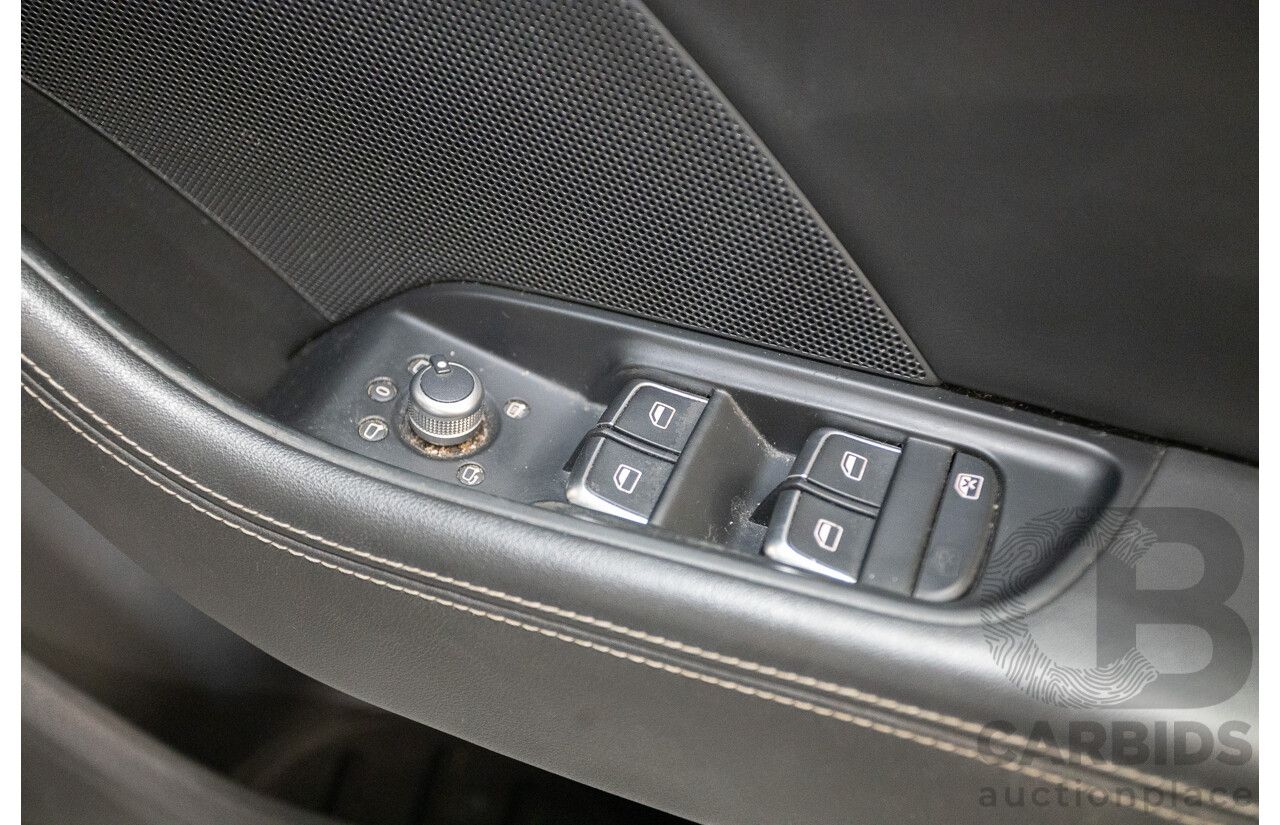 10/2014 Audi S3 2.0 TFSI Quattro (AWD) 8V MY14 4D Sedan Daytona Grey Pearl Turbo 2.0L