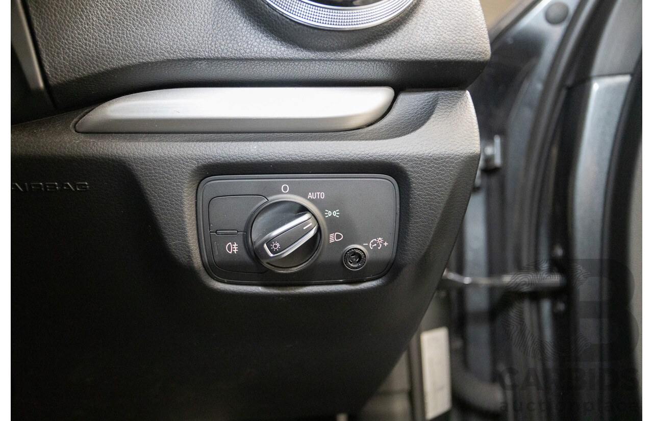 10/2014 Audi S3 2.0 TFSI Quattro (AWD) 8V MY14 4D Sedan Daytona Grey Pearl Turbo 2.0L