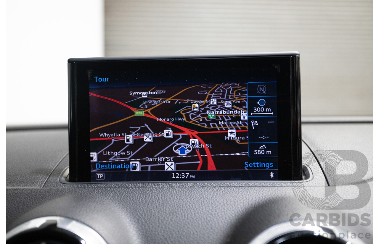 10/2014 Audi S3 2.0 TFSI Quattro (AWD) 8V MY14 4D Sedan Daytona Grey Pearl Turbo 2.0L