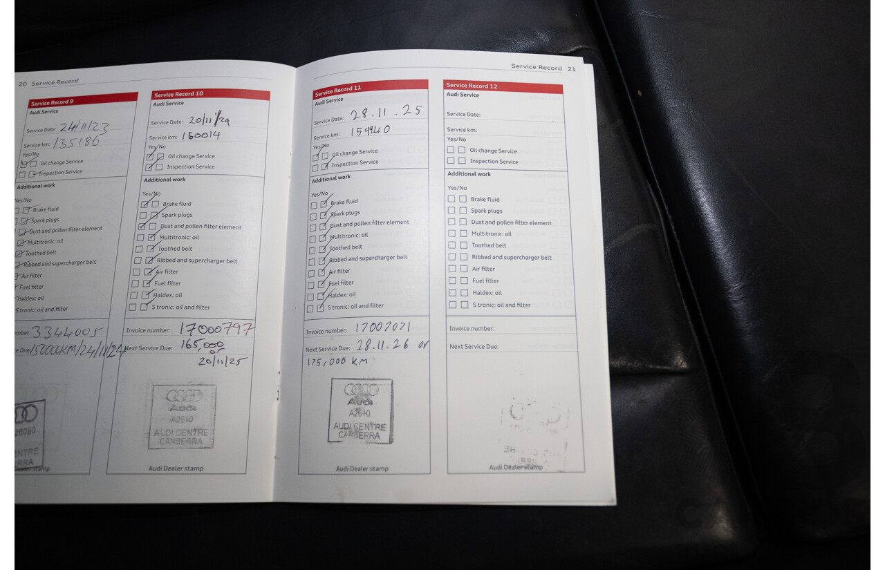 10/2014 Audi S3 2.0 TFSI Quattro (AWD) 8V MY14 4D Sedan Daytona Grey Pearl Turbo 2.0L