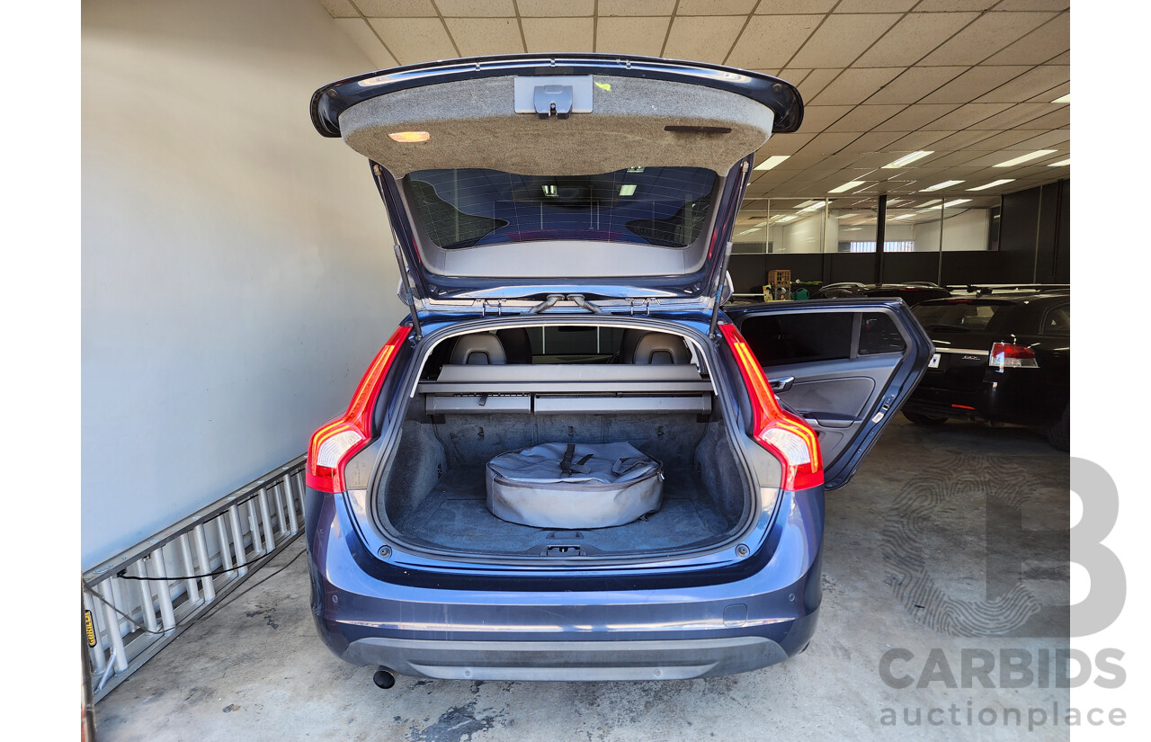 1/2013 Volvo V60 D3 Teknik F MY12 4d Wagon Blue 2.0L