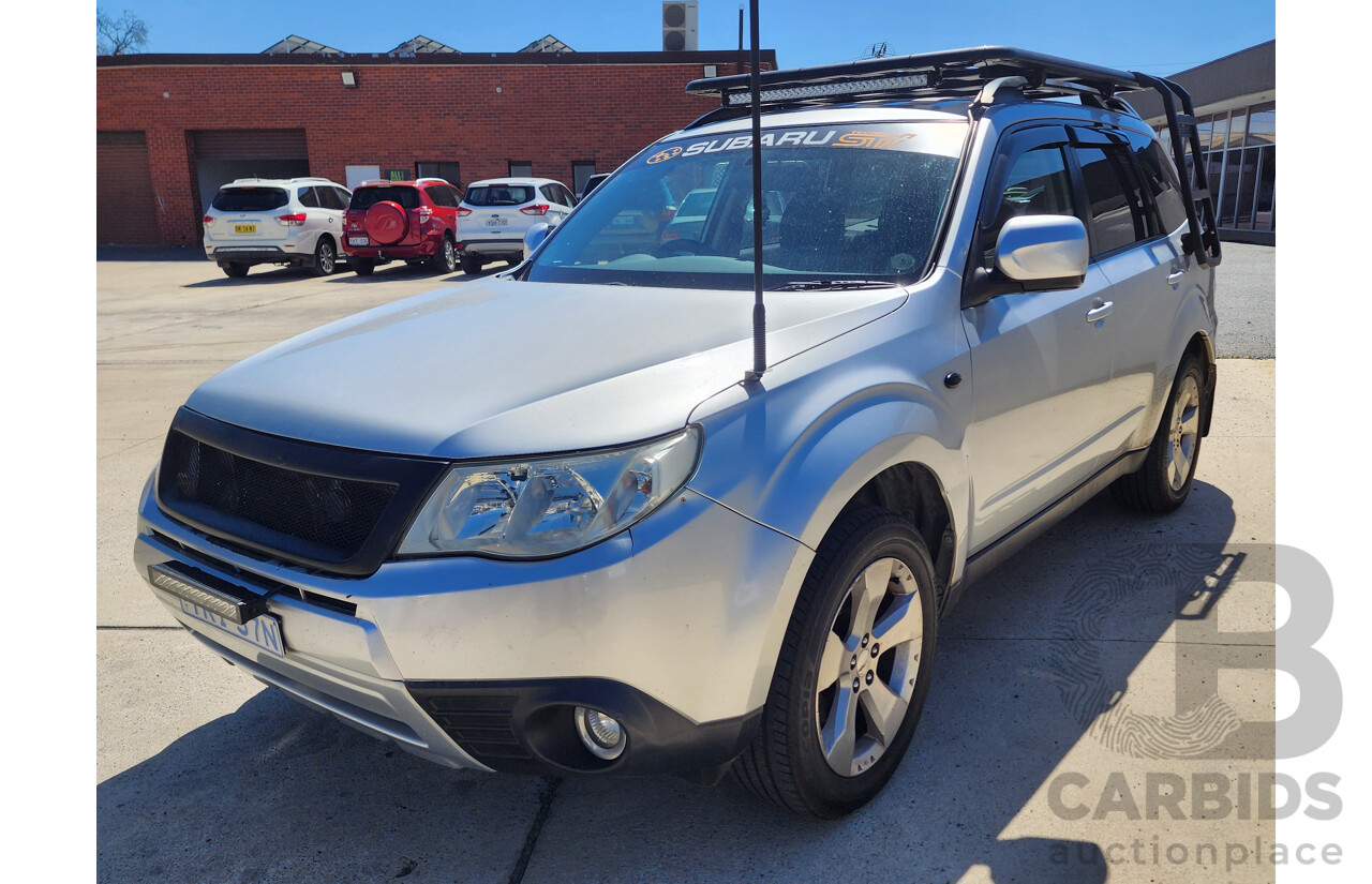 9/2009 Subaru Forester XS MY10 4d Wagon Silver 2.5L
