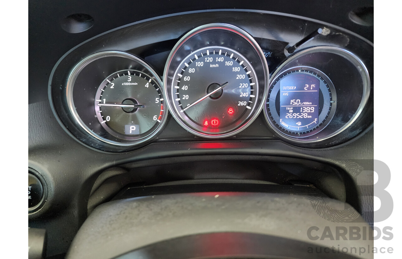 8/2012 Mazda Cx-5 MAXX Sport (4x4)  4d Wagon White 2.2L