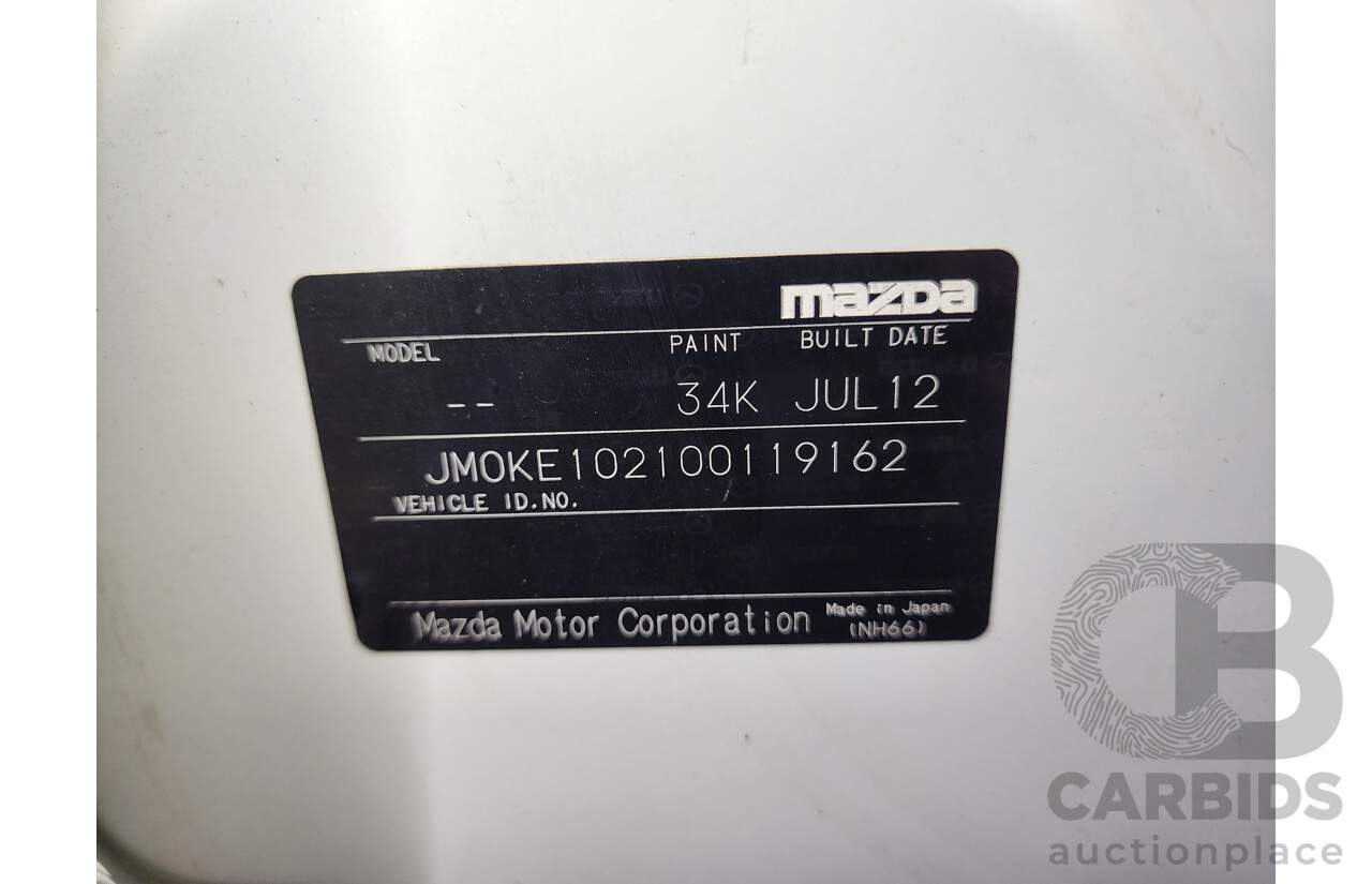 8/2012 Mazda Cx-5 MAXX Sport (4x4)  4d Wagon White 2.2L