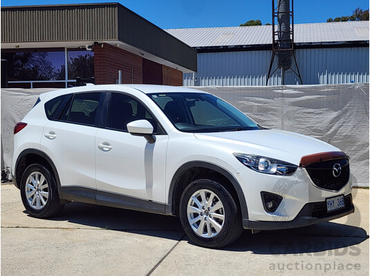 8/2012 Mazda Cx-5 MAXX Sport (4x4)  4d Wagon White 2.2L
