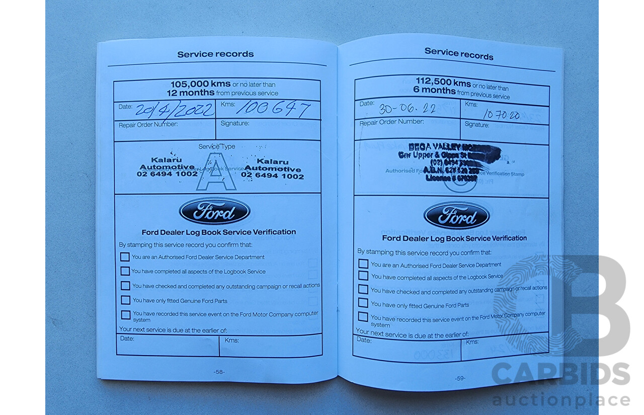 4/2015 Ford Kuga Ambiente (fwd) TF MK 2 4d Wagon White 1.5L