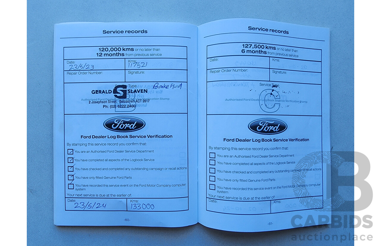 4/2015 Ford Kuga Ambiente (fwd) TF MK 2 4d Wagon White 1.5L