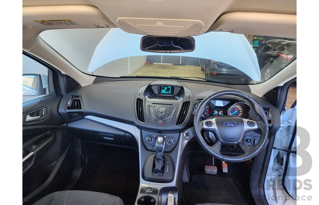 4/2015 Ford Kuga Ambiente (fwd) TF MK 2 4d Wagon White 1.5L