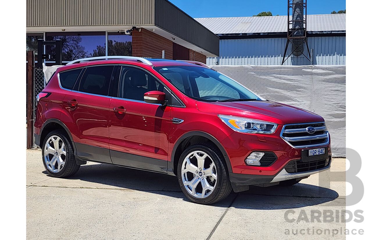 2/2017 Ford Escape Titanium AWD ZG 4d Wagon Red Turbo 2.0L
