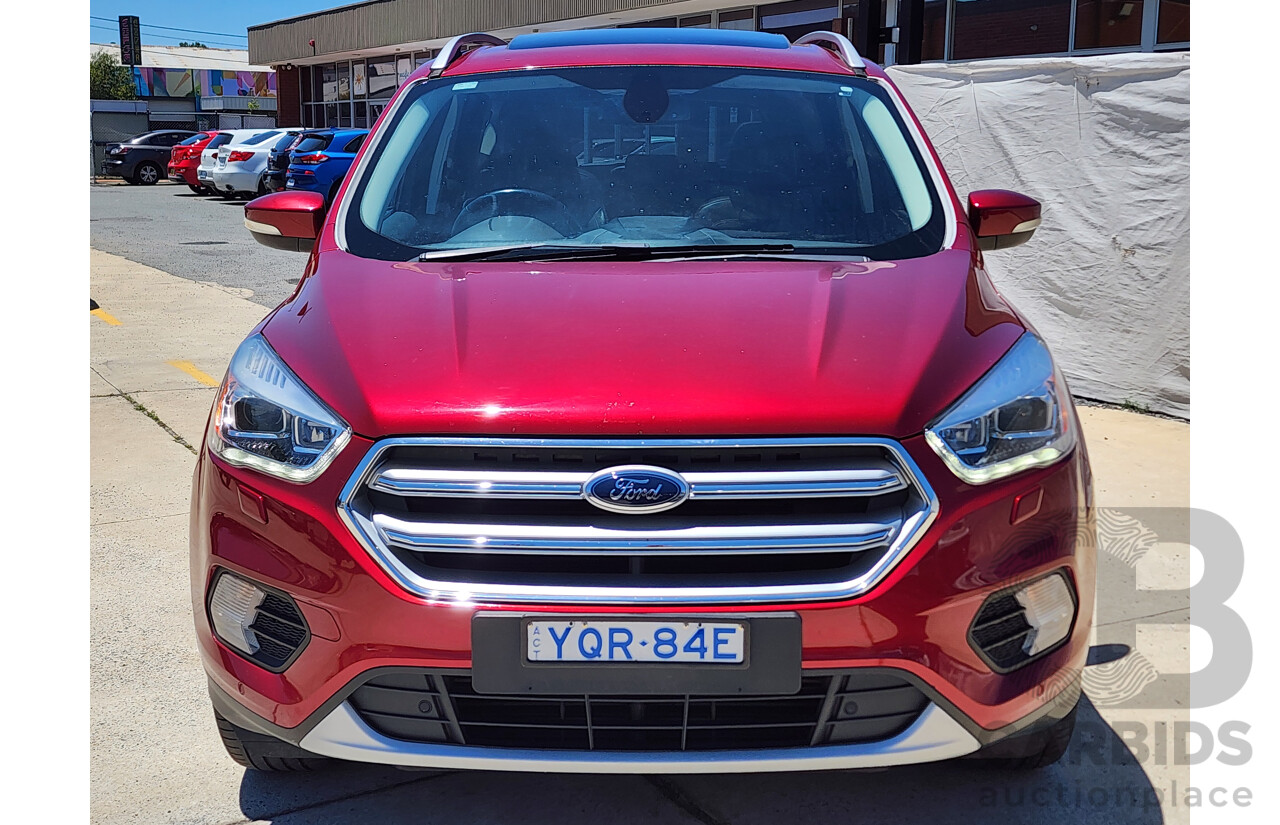 2/2017 Ford Escape Titanium AWD ZG 4d Wagon Red Turbo 2.0L