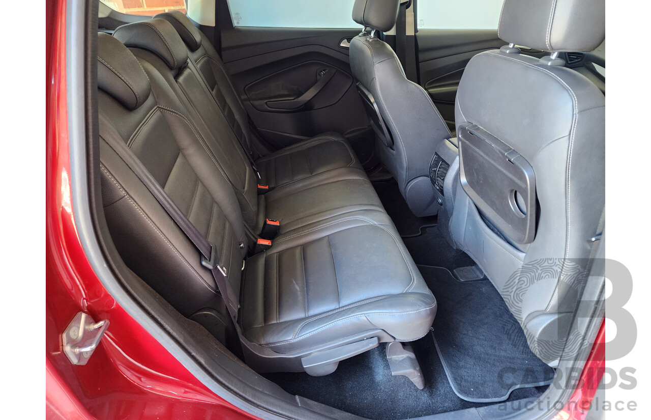 2/2017 Ford Escape Titanium AWD ZG 4d Wagon Red Turbo 2.0L