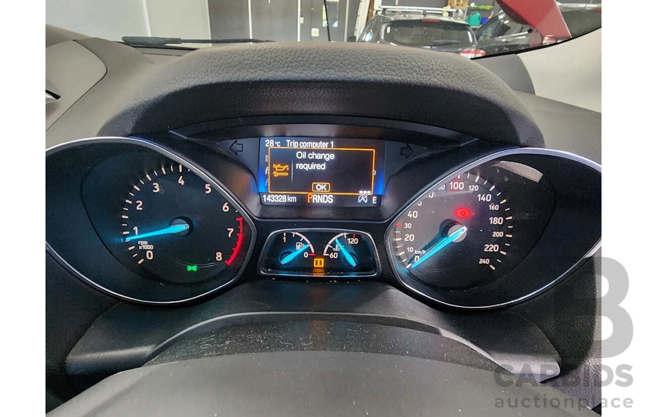 2/2017 Ford Escape Titanium AWD ZG 4d Wagon Red Turbo 2.0L