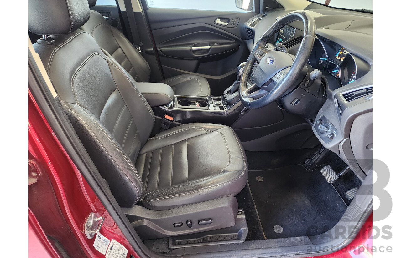 2/2017 Ford Escape Titanium AWD ZG 4d Wagon Red Turbo 2.0L