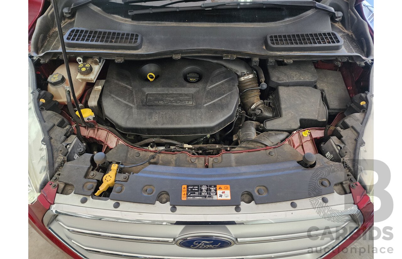 2/2017 Ford Escape Titanium AWD ZG 4d Wagon Red Turbo 2.0L