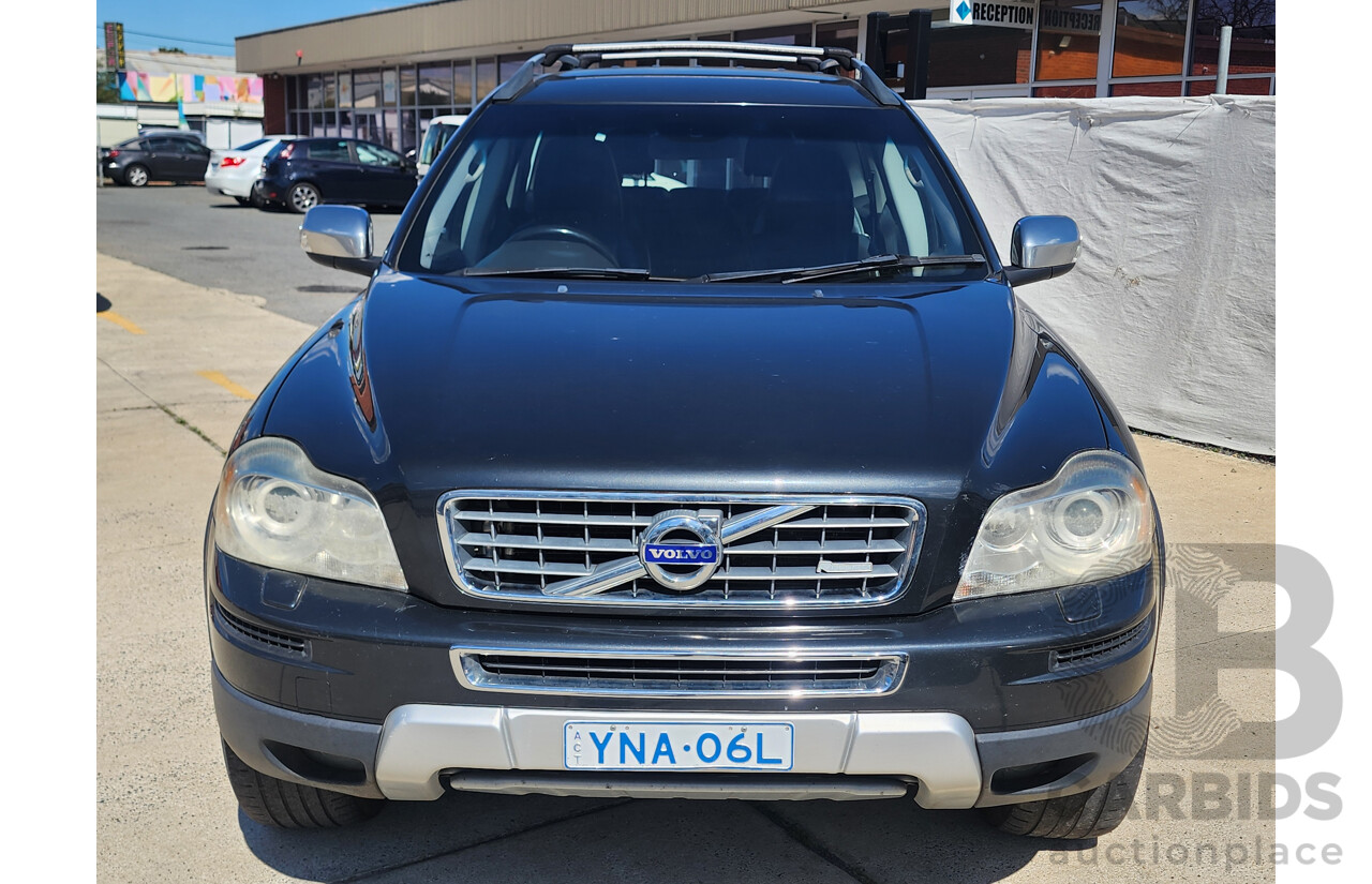 1/2012 Volvo Xc90 D5 R-Design MY12 4d Wagon Grey 2.4L