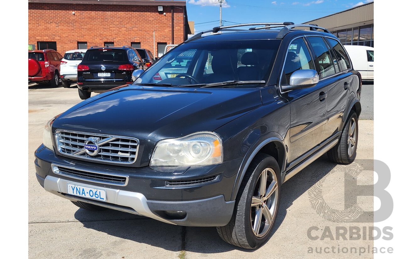 1/2012 Volvo Xc90 D5 R-Design MY12 4d Wagon Grey 2.4L