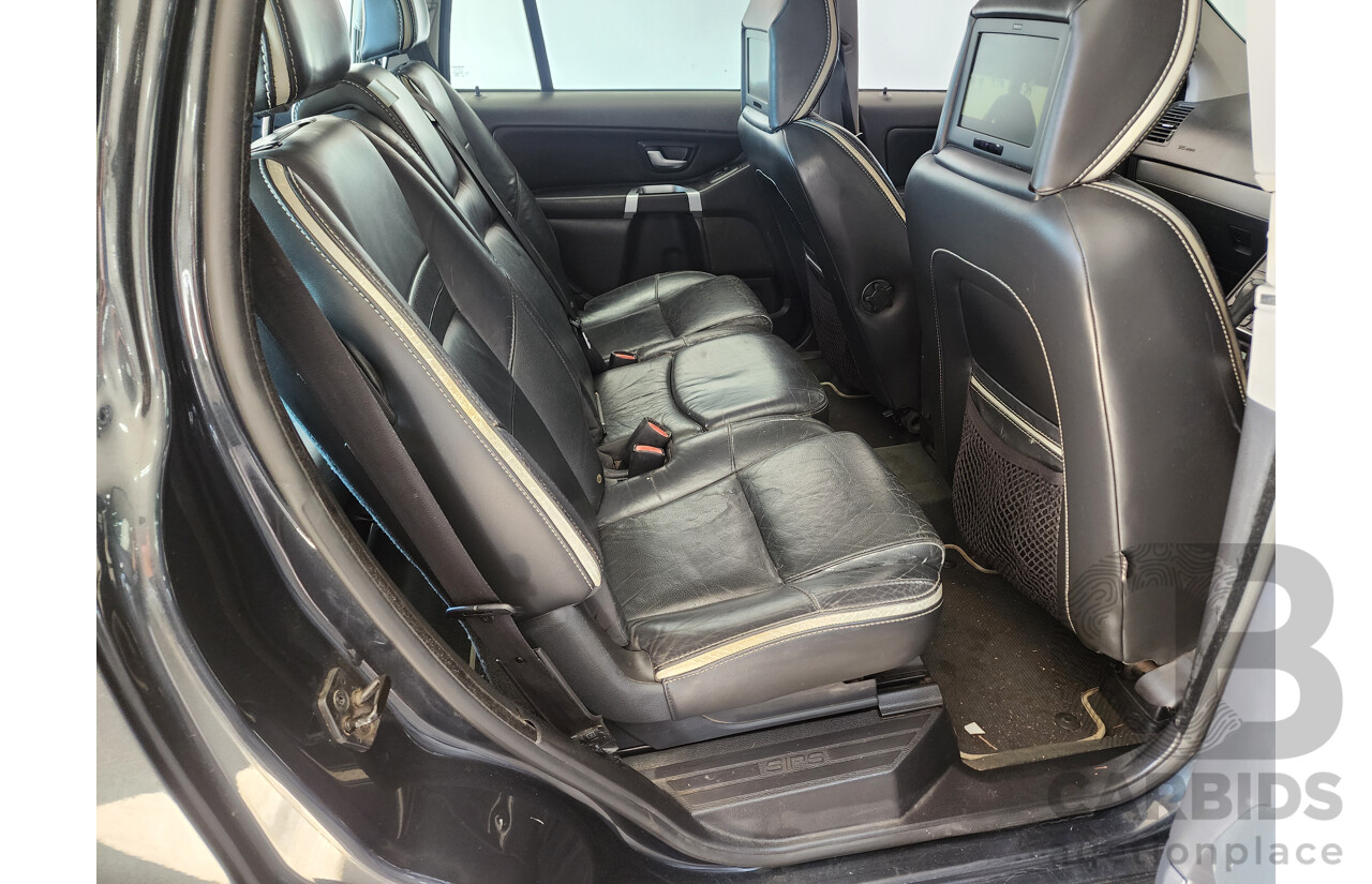 1/2012 Volvo Xc90 D5 R-Design MY12 4d Wagon Grey 2.4L