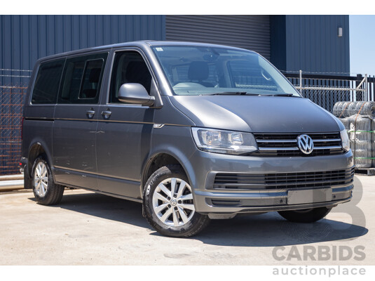 1/2016 Volkswagen Multivan Comfortline TDI340 T6 MY16 4D Wagon Idium Grey Metallic Turbo Diesel 2.0L - 7 Seater