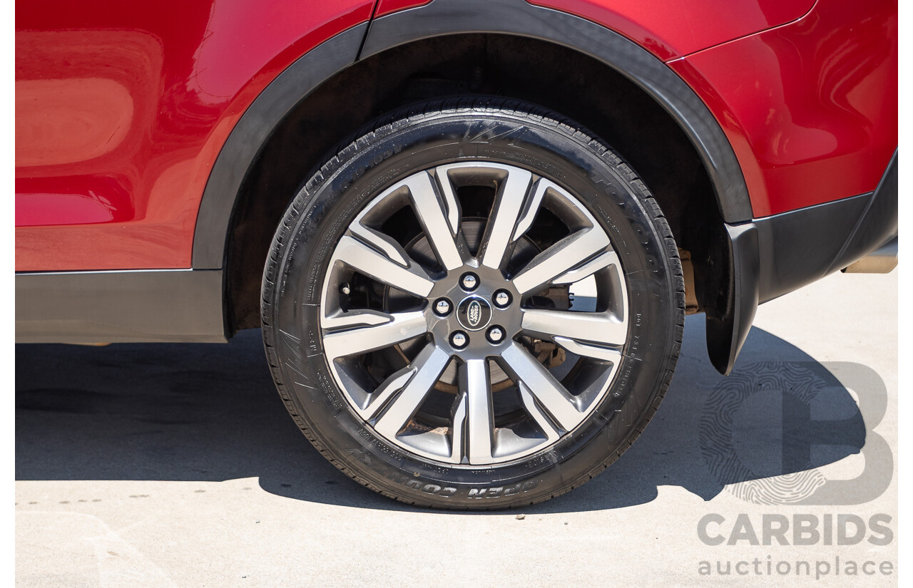 11/2016 Land Rover Discovery Sport TD4 180 HSE Luxury (AWD) LC MY17 4D Wagon Firenze Red Metallic Turbo Diesel 2.0L