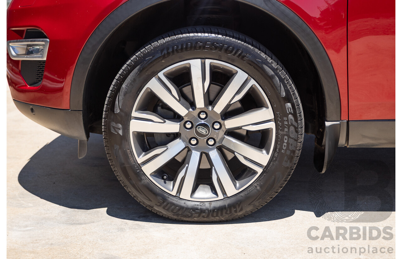 11/2016 Land Rover Discovery Sport TD4 180 HSE Luxury (AWD) LC MY17 4D Wagon Firenze Red Metallic Turbo Diesel 2.0L