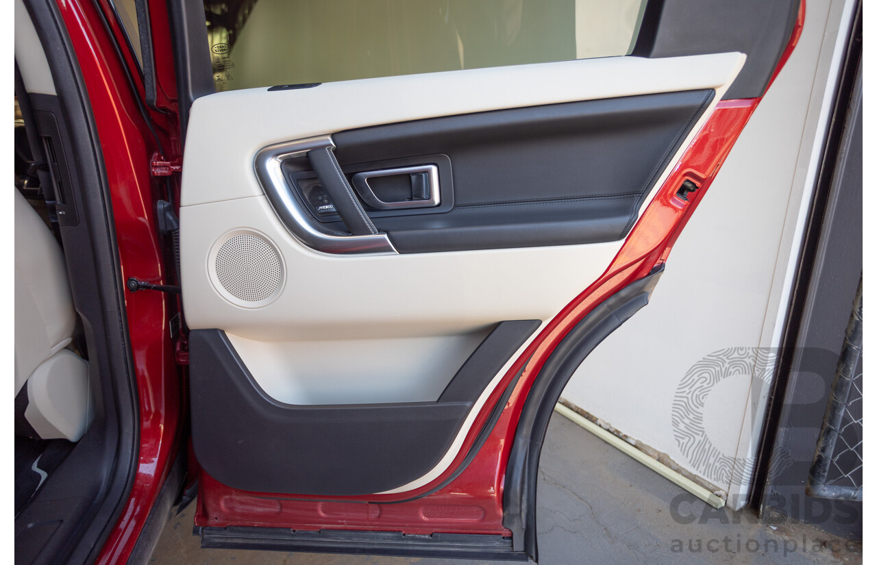 11/2016 Land Rover Discovery Sport TD4 180 HSE Luxury (AWD) LC MY17 4D Wagon Firenze Red Metallic Turbo Diesel 2.0L
