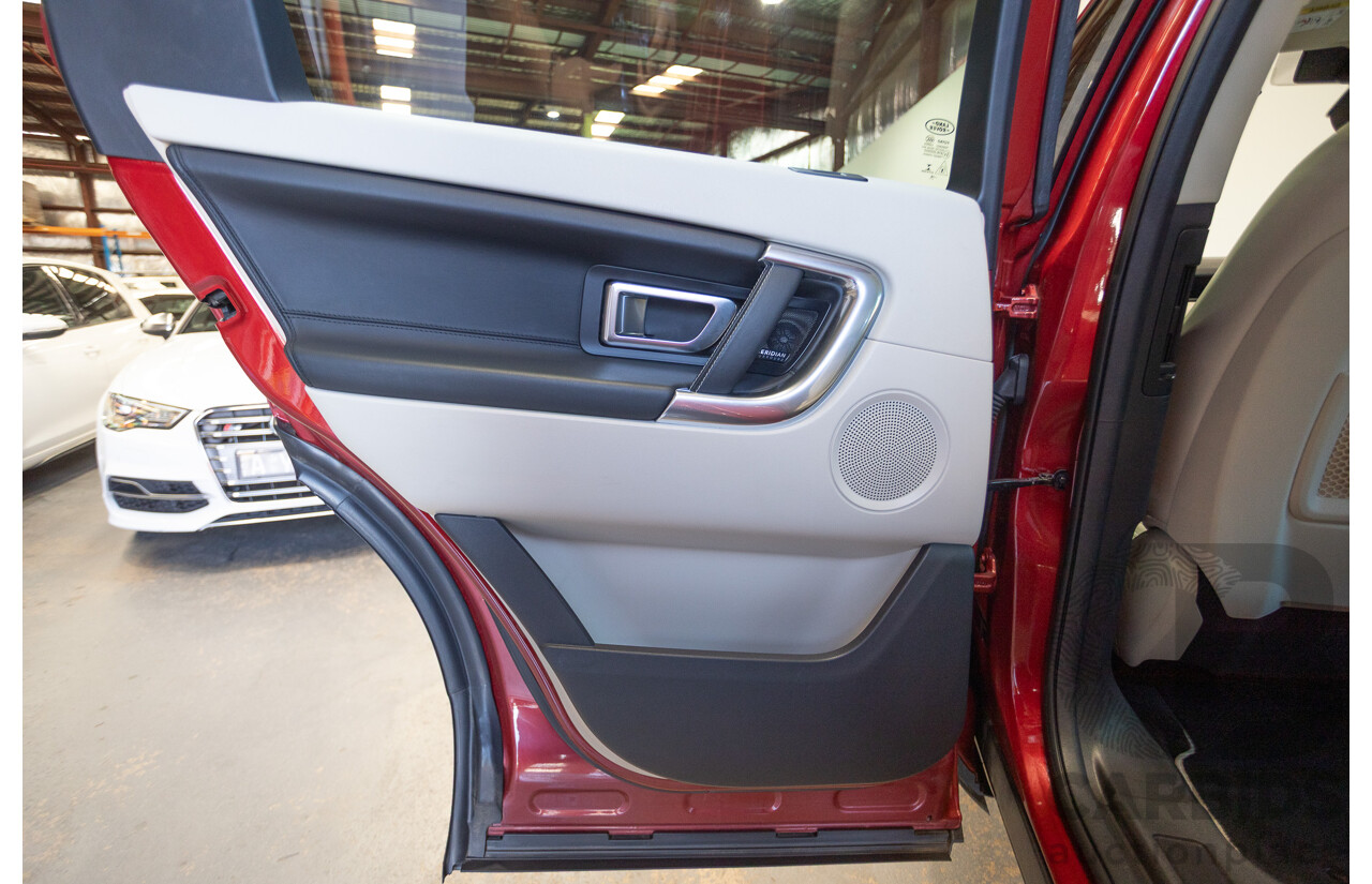 11/2016 Land Rover Discovery Sport TD4 180 HSE Luxury (AWD) LC MY17 4D Wagon Firenze Red Metallic Turbo Diesel 2.0L