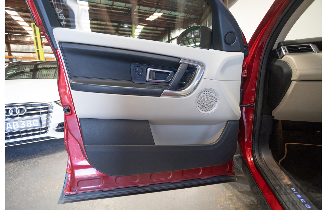 11/2016 Land Rover Discovery Sport TD4 180 HSE Luxury (AWD) LC MY17 4D Wagon Firenze Red Metallic Turbo Diesel 2.0L