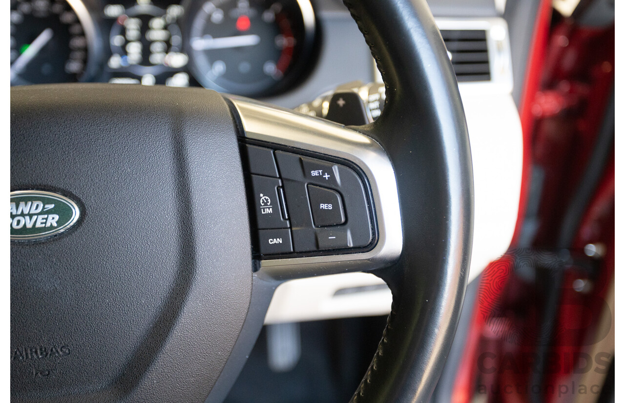 11/2016 Land Rover Discovery Sport TD4 180 HSE Luxury (AWD) LC MY17 4D Wagon Firenze Red Metallic Turbo Diesel 2.0L