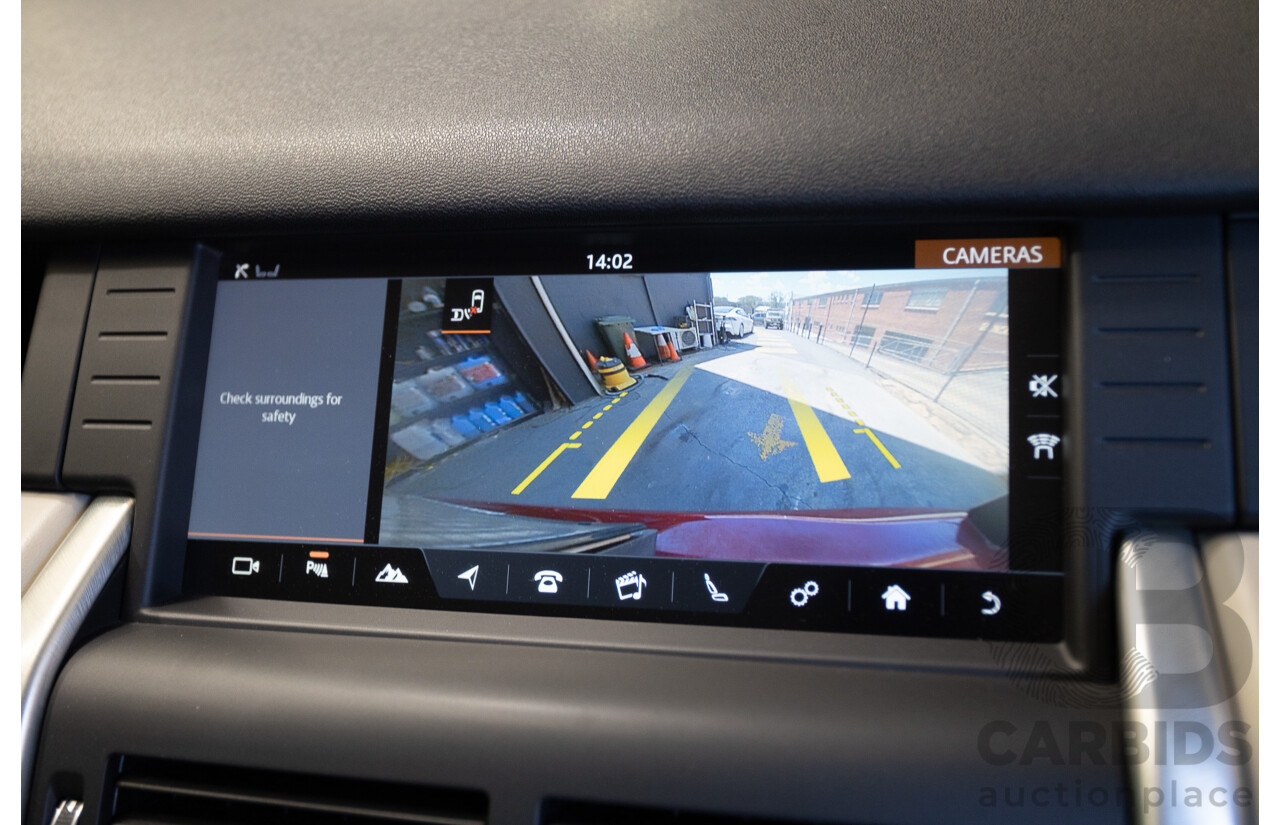 11/2016 Land Rover Discovery Sport TD4 180 HSE Luxury (AWD) LC MY17 4D Wagon Firenze Red Metallic Turbo Diesel 2.0L