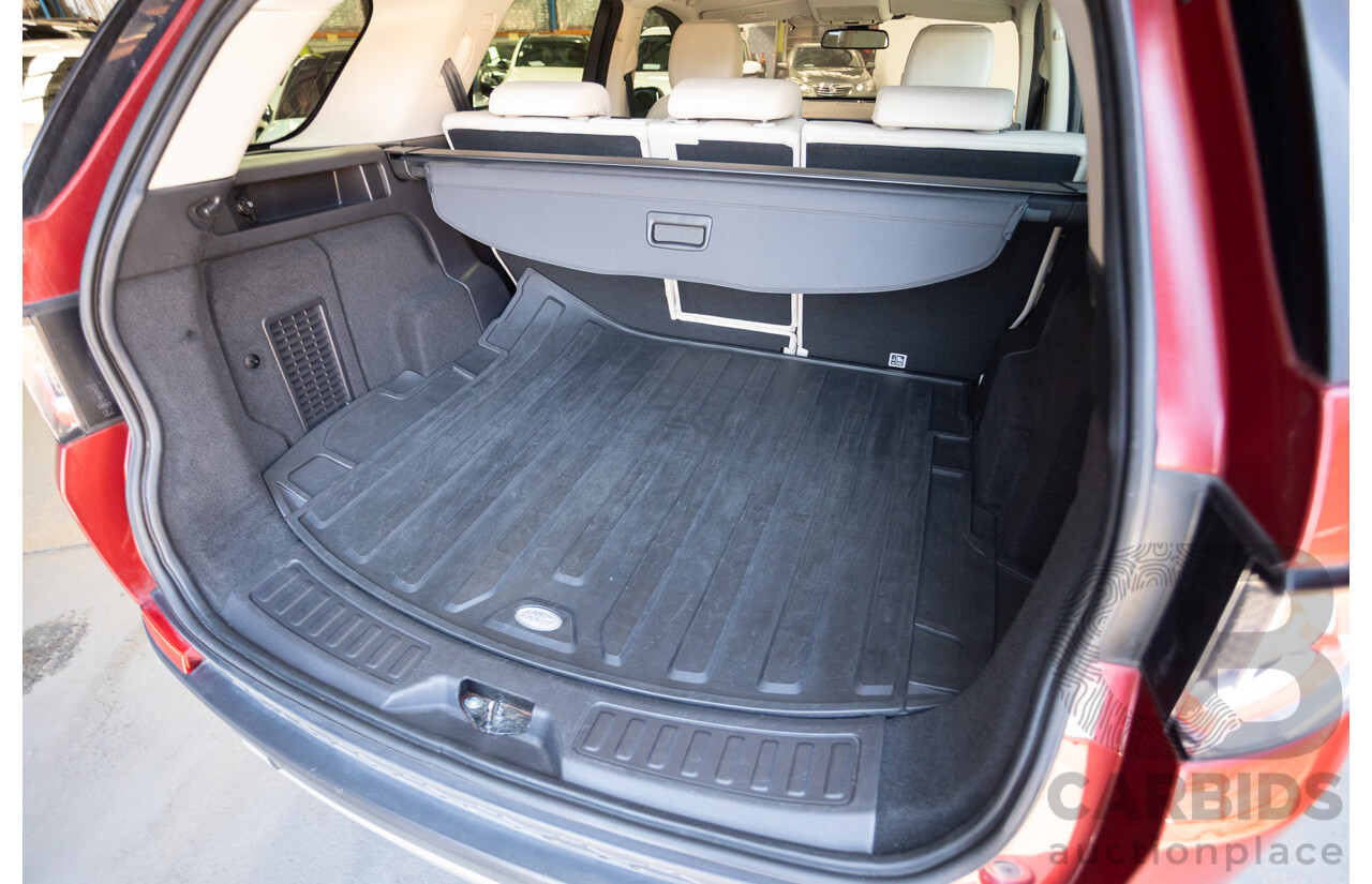 11/2016 Land Rover Discovery Sport TD4 180 HSE Luxury (AWD) LC MY17 4D Wagon Firenze Red Metallic Turbo Diesel 2.0L