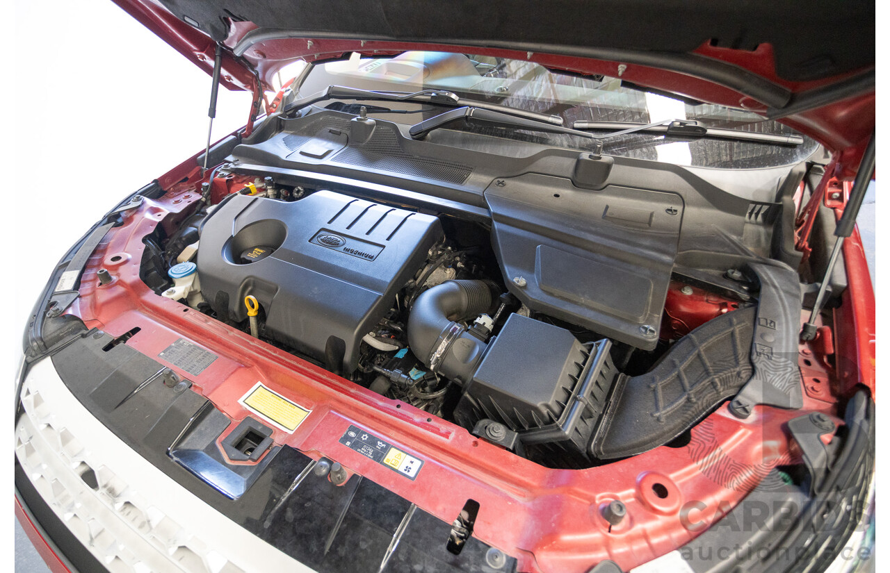 11/2016 Land Rover Discovery Sport TD4 180 HSE Luxury (AWD) LC MY17 4D Wagon Firenze Red Metallic Turbo Diesel 2.0L