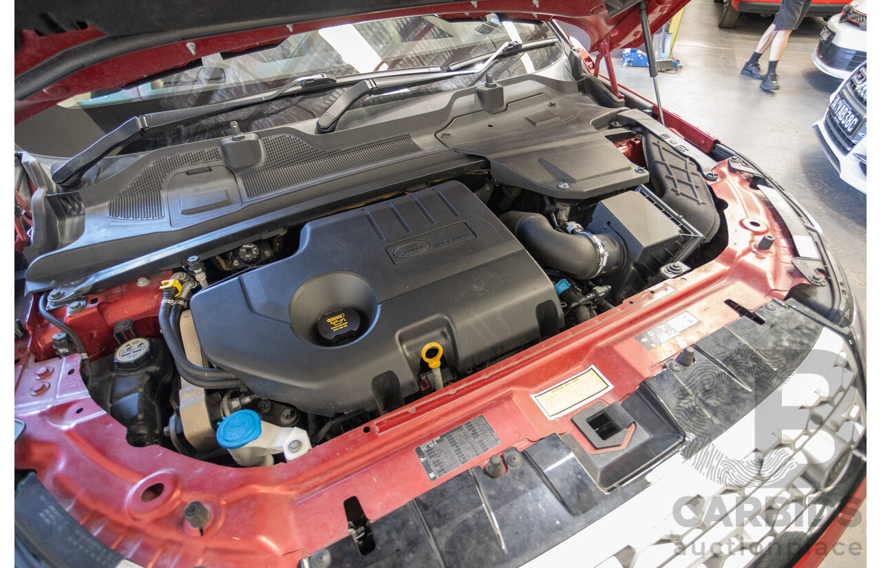 11/2016 Land Rover Discovery Sport TD4 180 HSE Luxury (AWD) LC MY17 4D Wagon Firenze Red Metallic Turbo Diesel 2.0L