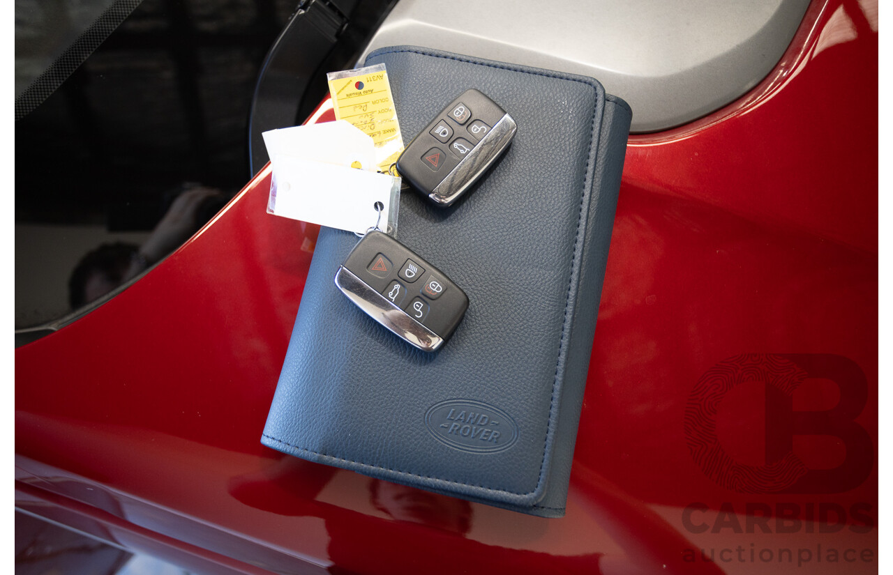 11/2016 Land Rover Discovery Sport TD4 180 HSE Luxury (AWD) LC MY17 4D Wagon Firenze Red Metallic Turbo Diesel 2.0L