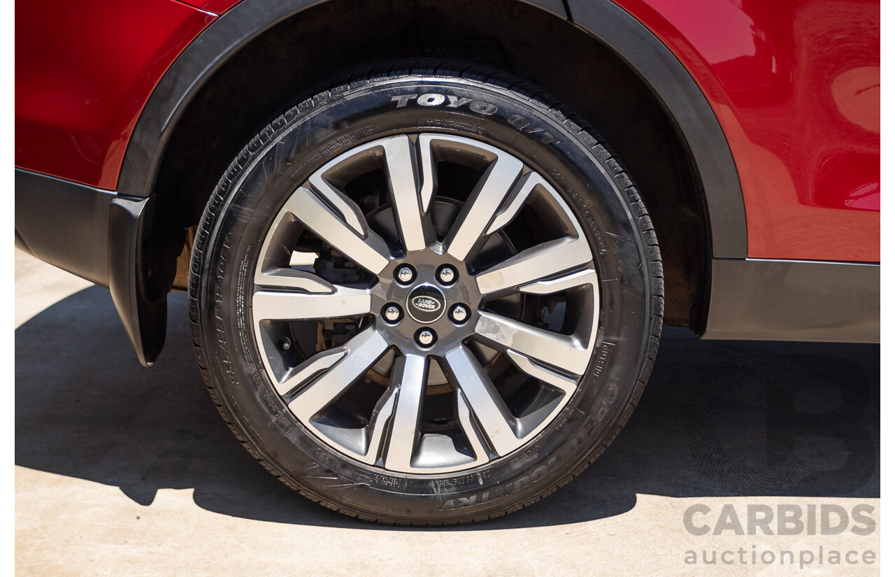 11/2016 Land Rover Discovery Sport TD4 180 HSE Luxury (AWD) LC MY17 4D Wagon Firenze Red Metallic Turbo Diesel 2.0L