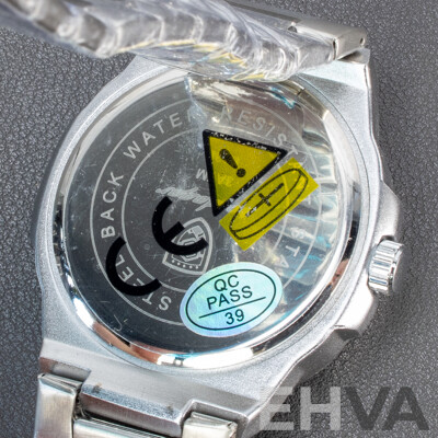 Poedagar Mens Wristwatch with Silver Blue Dial