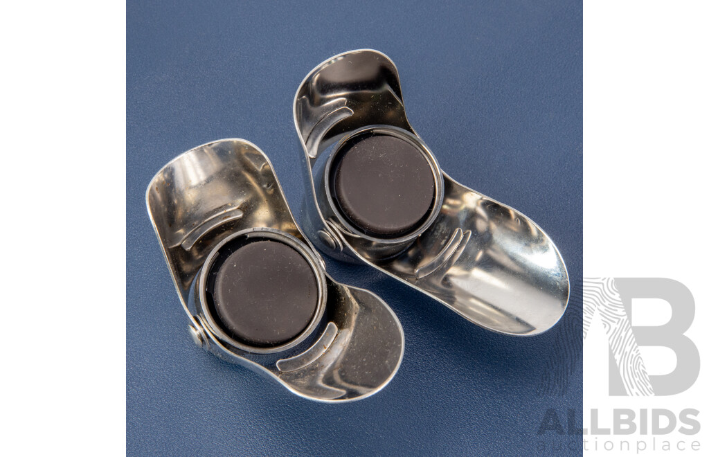 Two Georg Jensen Champagne Stoppers