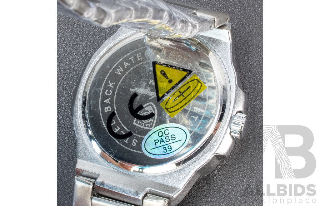 Poedagar Men?s Wristwatch with Silver Blue Dial