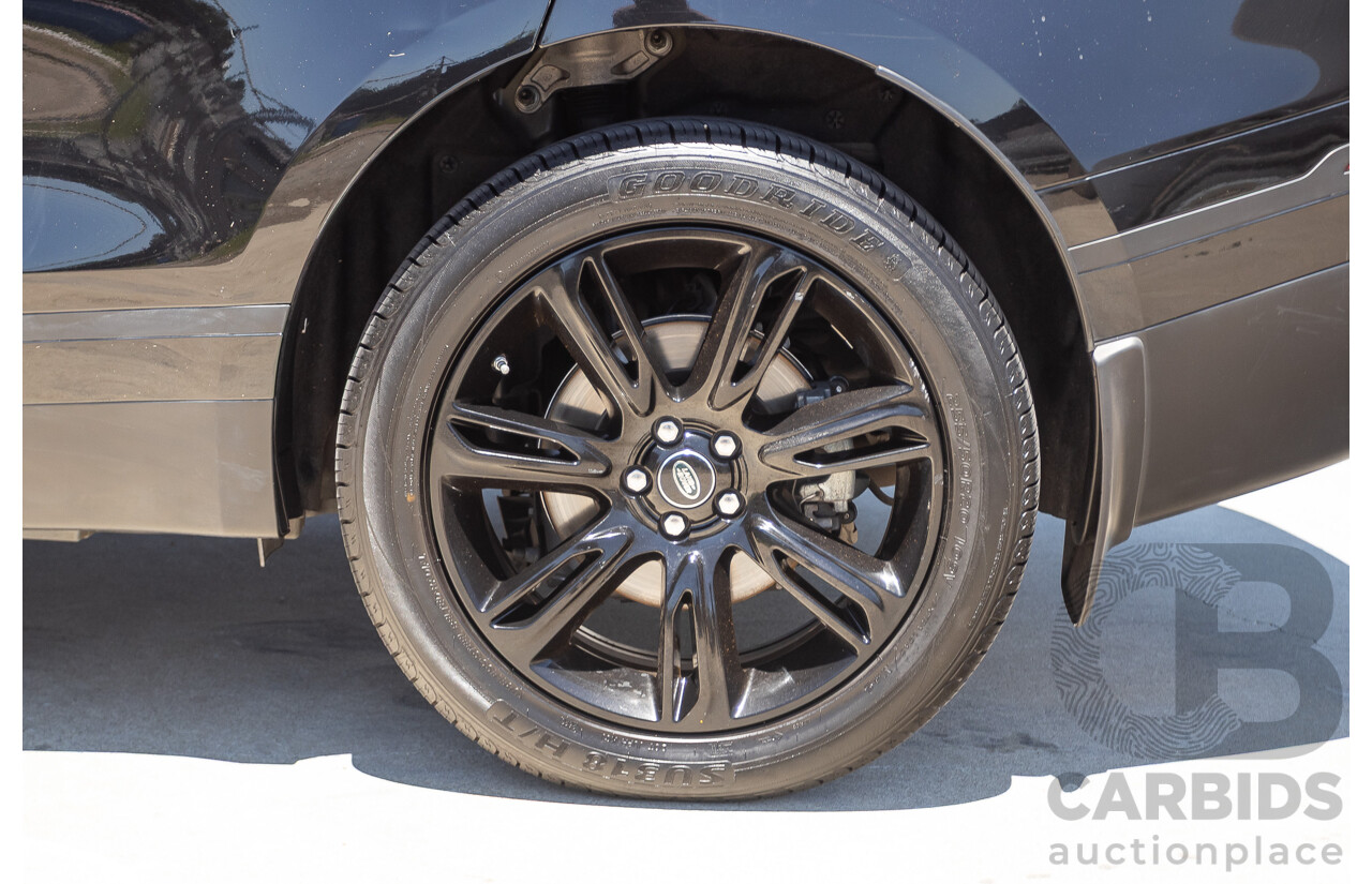 3/2018 Range Rover Velar D240 S (AWD) MY18 4D Wagon Santorini Black Metallic Turbo Diesel 2.0L