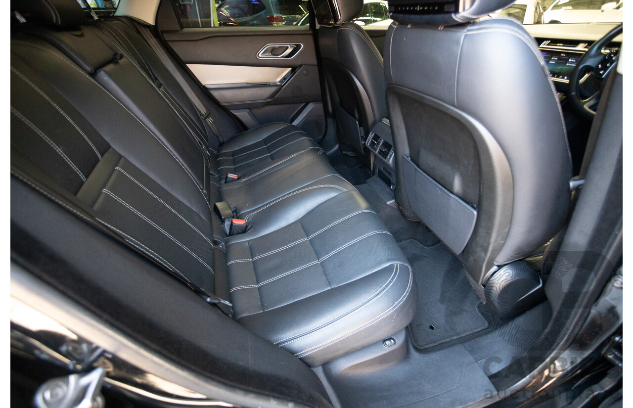 3/2018 Range Rover Velar D240 S (AWD) MY18 4D Wagon Santorini Black Metallic Turbo Diesel 2.0L
