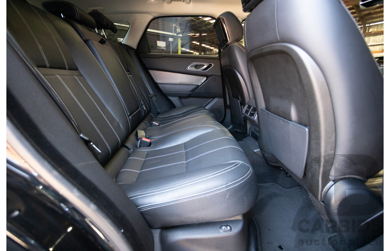 3/2018 Range Rover Velar D240 S (AWD) MY18 4D Wagon Santorini Black Metallic Turbo Diesel 2.0L