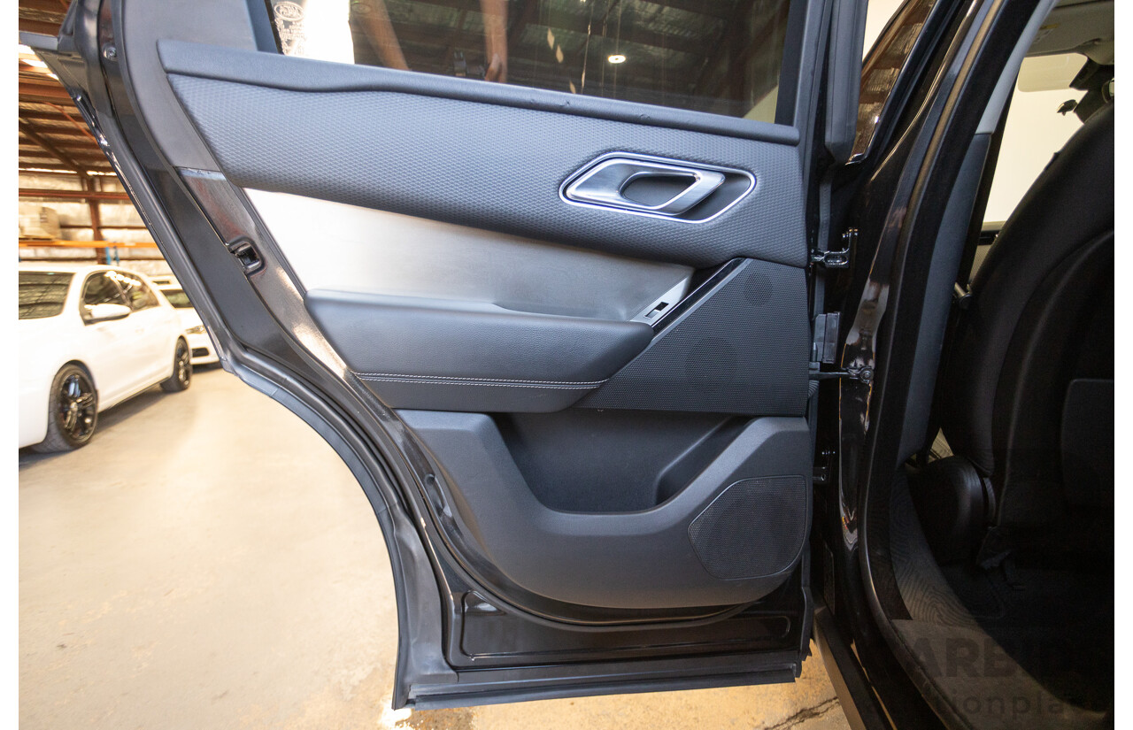 3/2018 Range Rover Velar D240 S (AWD) MY18 4D Wagon Santorini Black Metallic Turbo Diesel 2.0L