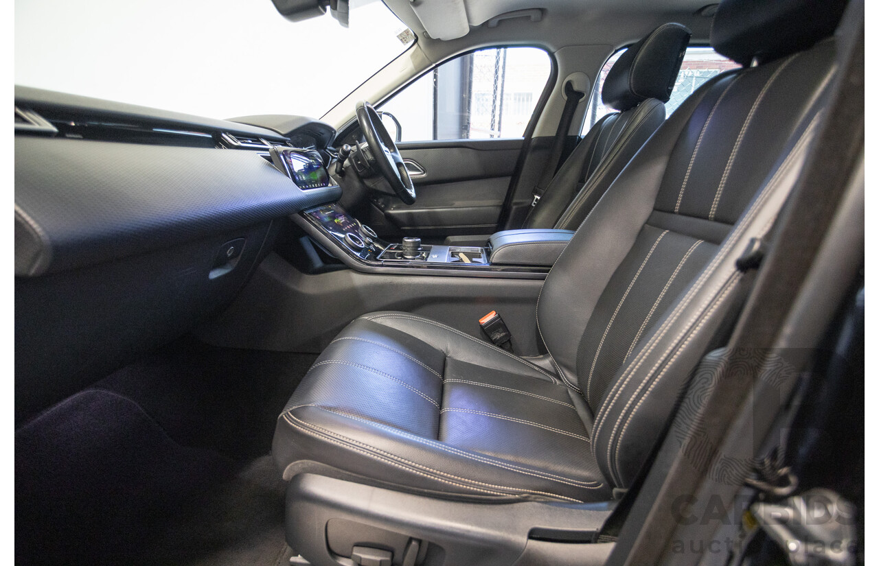 3/2018 Range Rover Velar D240 S (AWD) MY18 4D Wagon Santorini Black Metallic Turbo Diesel 2.0L