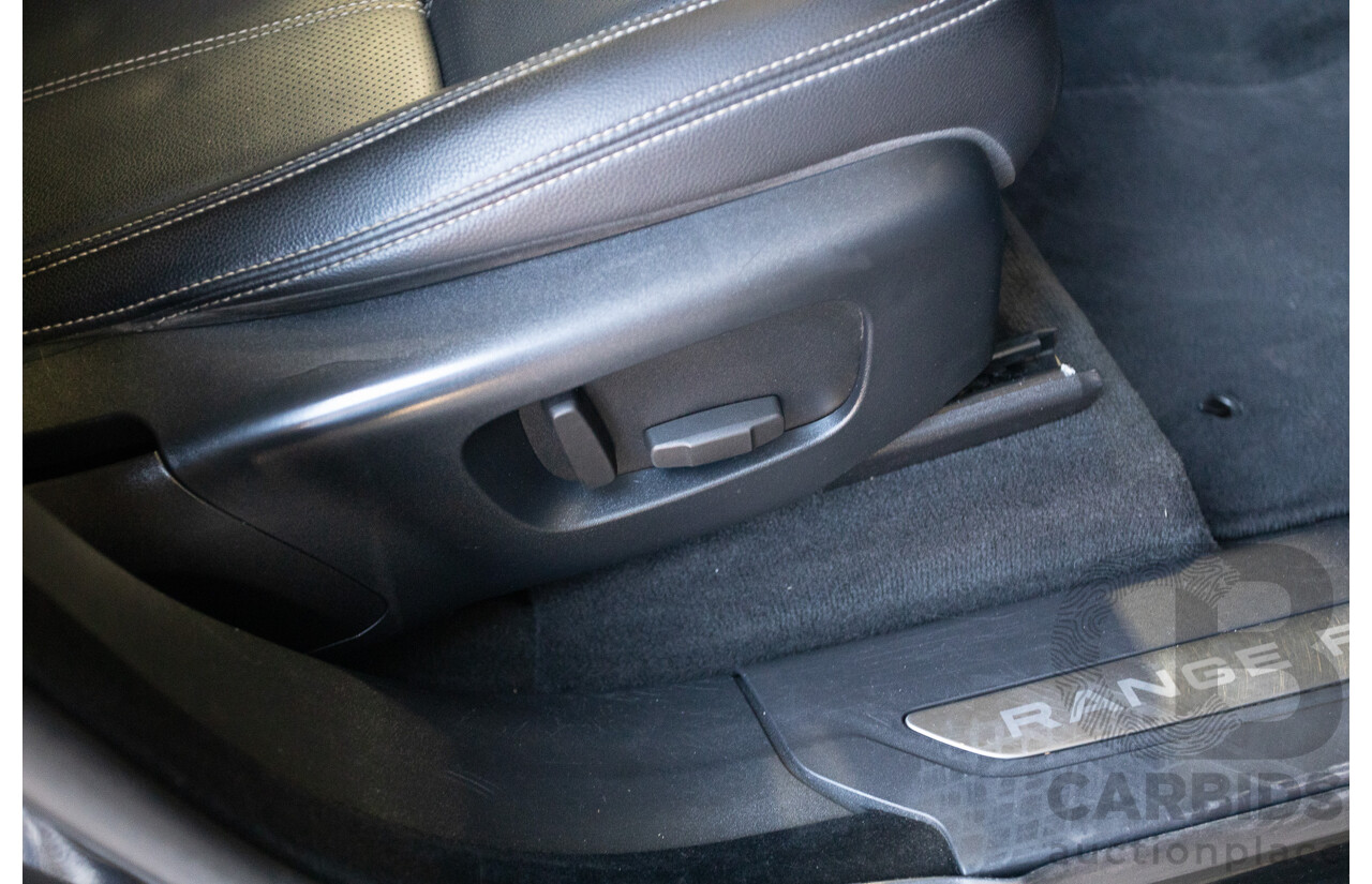 3/2018 Range Rover Velar D240 S (AWD) MY18 4D Wagon Santorini Black Metallic Turbo Diesel 2.0L