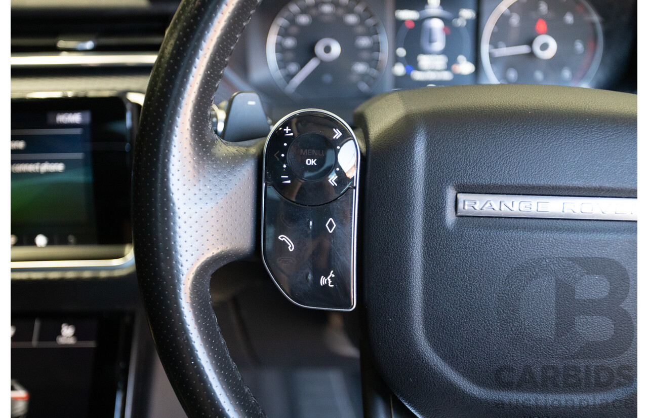 3/2018 Range Rover Velar D240 S (AWD) MY18 4D Wagon Santorini Black Metallic Turbo Diesel 2.0L