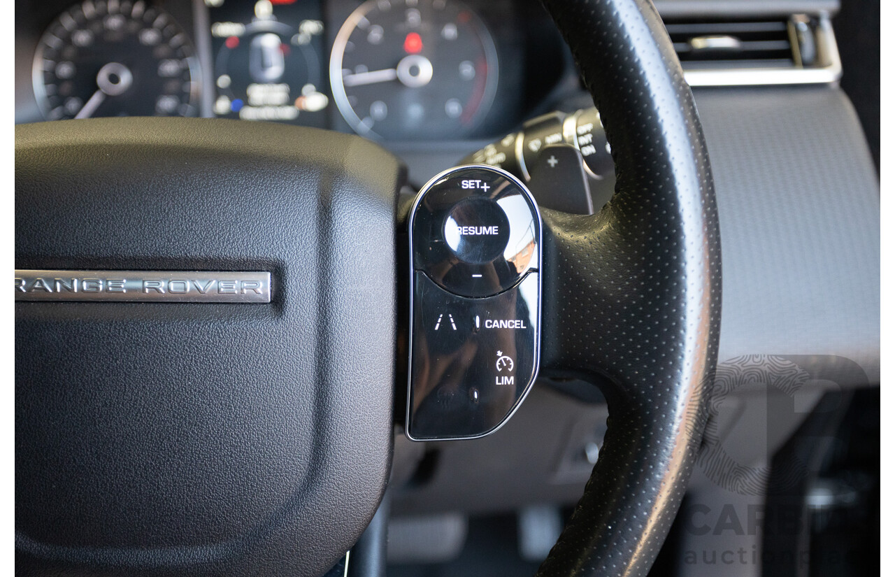 3/2018 Range Rover Velar D240 S (AWD) MY18 4D Wagon Santorini Black Metallic Turbo Diesel 2.0L