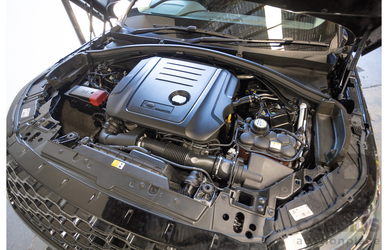 3/2018 Range Rover Velar D240 S (AWD) MY18 4D Wagon Santorini Black Metallic Turbo Diesel 2.0L